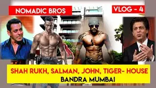 Bandstand Beach, Bandra Actors homes Vlog -4 | Nomadic Bros | Satyajeet Raj | Vinod Paighowal
