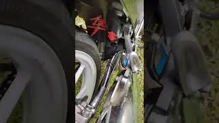 Knalpot dan Rem Belakang Suzuki Satria FU 150 Barong 2011