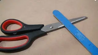 Afilado de tijeras muy fácil ✔