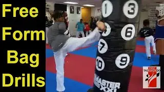 Free Form Bag Drills for Speed and Quick Thinking