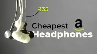 I TRIED Cheapest Earphone in Amazon #bestheadphones