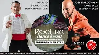 Adolfo Indacochea in Atlanta Celebration of Jose PasoFino's Bday Bash 2021