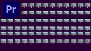 Экспорт видео как последовательность изображений в Premiere Pro