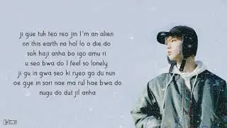 HAN (Stray Kids) – Alien (외계인) Easy Lyrics