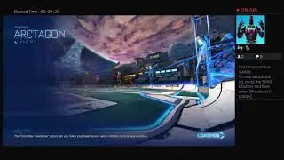 1v1 Rocket League gameplay
