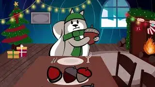 Holiday Squirrels Animation | 