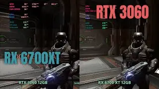 RTX 3060 vs 6700 XT 1440p Gaming (2024)