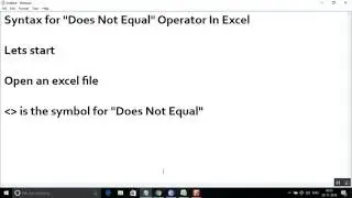 Syntax for 