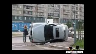 Баба за рулём! Девушка за рулём! Приколы! УГАР! Опасные!