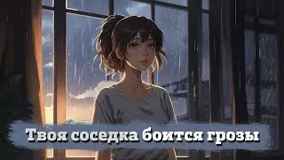 Твоя соседка боится грозы | ASMR RP | Часть 1