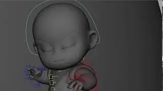 Krillin Animation - first pass