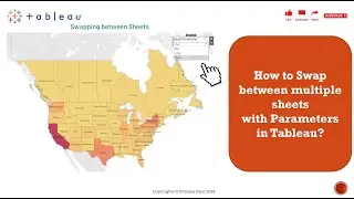 How to Swap multiple sheets with Parameter in Tableau? | Advanced Tableau 