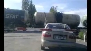 Как правильно стоять на шлагбауме