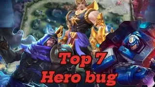 hero bug on practice mod #game #mobilelegends #bug