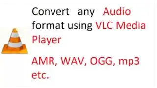 How to convert audio using Vlc media player
