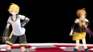 【Kanon & Kagamine Len】Happy Synthesizer【MMD * VOCALOID 4カバー】