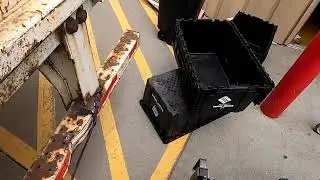 Werner Family Dollar Roller Set Up No help from store employees #werner #youtube #truckinglife