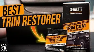 Revive your car’s plastic trim! Cerakote Ceramic Trim Coat Restoration Kit