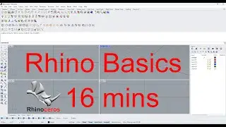 Rhino Tutorial | Basics | Interfaces | Tools | Basic Commands