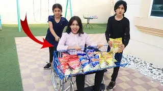شفا و بنت بياعة فشار شريرة !