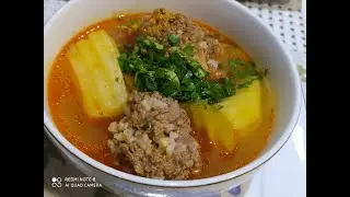 Тефтели с рисом.