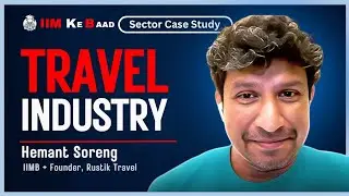 Travel Sector: Case Study by IIM Bangalore's Hemant Soreng #iimbaa #casestudy