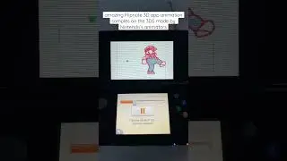 Amazing Flipnote 3D animation samples on the 