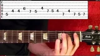 Black Dog Guitar Lesson by Led Zeppelin ( 2 of 2 )