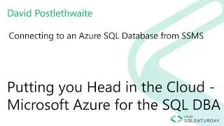 Connecting to an Azure database