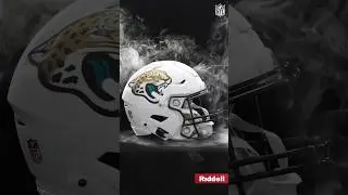 The @jaguars new Shell White #OnFieldAlt helmets are here and they are clean 🔥🔥