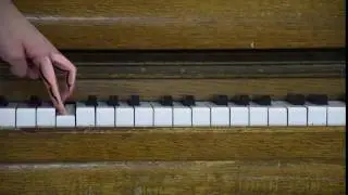walk on the piano