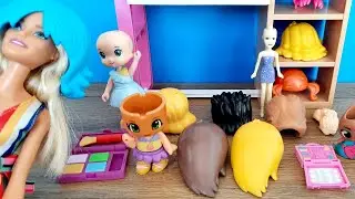 wrong wigs barbie makeup in wig shop