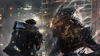 mech vs kaiju | blender animation