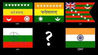 Indian Flag Changes from 1906 to 1947