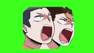 HAİKYUU #2 [GREEN SCREEN]