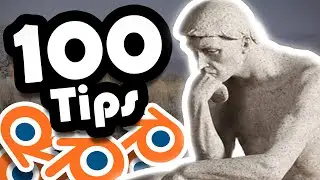 100 Blender 2.8 tips you might not know! (Blender 2.8 tips and tricks)