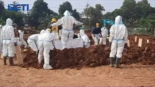 REKOR! Per Hari, 118 Jenazah COVID-19 di Bekasi Dimakamkan 