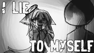 I lie to myself •meme• (my oc)