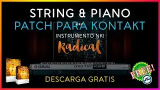 String y Piano de Barak [NKI GRATIS] para Kontakt 2021 (ConPoder)