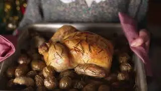 Румяная курочка к праздничному столу