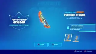 The Fortnite Photonic Legacy Set Pickaxe is here!
