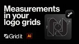 How to add measurements to your logo grids in Adobe Illustrator