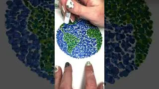 Happy Earth Day!  🌎 dot art