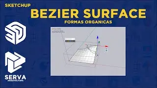 Bezier Surface | Plugin For Sketchup | Crea formas orgánicas
