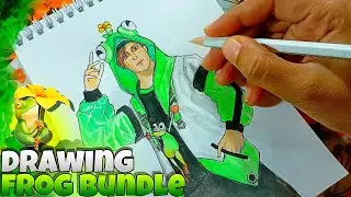 FREE FIRE DRAWING || BOOYAH PASS BUNDLE DRAWING || RIBBIT  FABLE BUNDLE DRAWING || DRAWING FREE FIRE