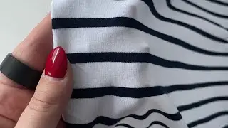 Почему вязаная полоска лучше чем принт полоска?