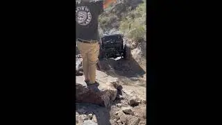 Jeep Wrangler close call
