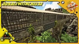 Ragnarok Castle Workshop And Bridge Build - ARK: RAGNAROK [DLC GAMEPLAY E58]