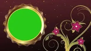 No copyright Top Class Animated Frame Green Screen HD Video Background 2022 For Video Editing 607