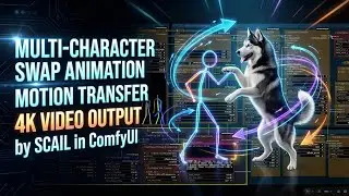 How to Multi-Character Animation & Motion Transfer by Wan SCAIL in ComfyUI